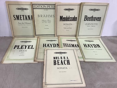 Vintage songbooks
