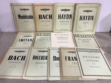 Vintage songbooks