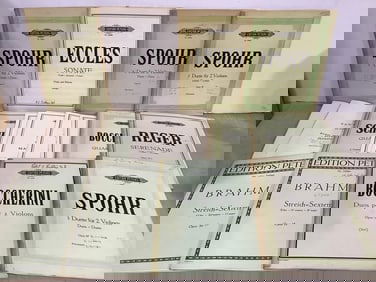 Vintage songbooks