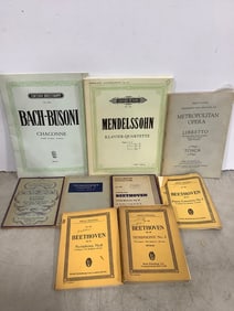 Vintage songbooks