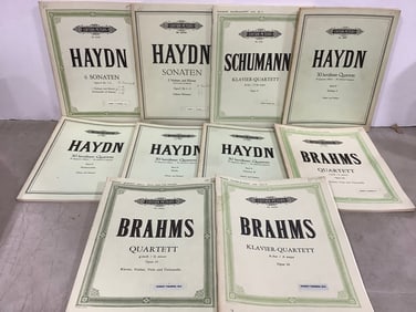 Vintage songbooks