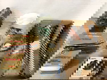 Various Kitchen Utencils, Pencil Sharpener, Various Lens, and more
