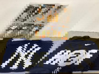 Baseball Postcards, Yankees Tshirts (XL)