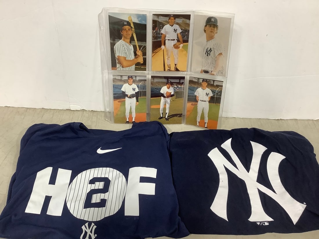 Baseball Postcards, Yankees Tshirts (XL): Baseball Postcards, Yankees Tshirts (XL)