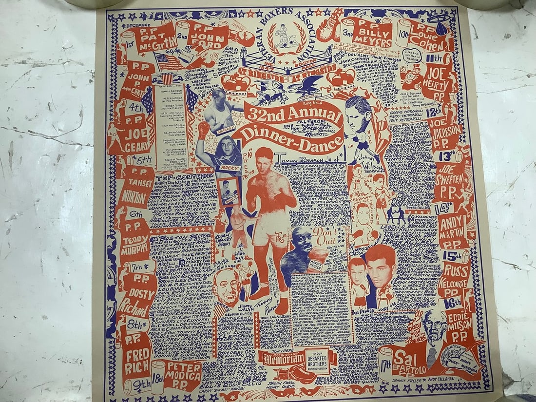 Veteran Boxers Association Poster (17inx18.25in) (1 of 1)