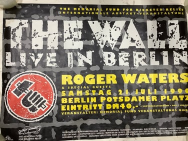 The Wall Event Poster (23.5inx33in)
