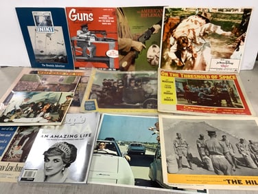 Vintage Magazines, Movie Prints, and more