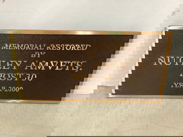 Bronze Plaque (6inx12in)