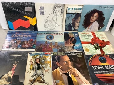 Various Records (Donna Summer, Foreigner, etc)