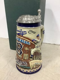 Brooklyn Dodgers Stein *chipped* (8.75in Tall)