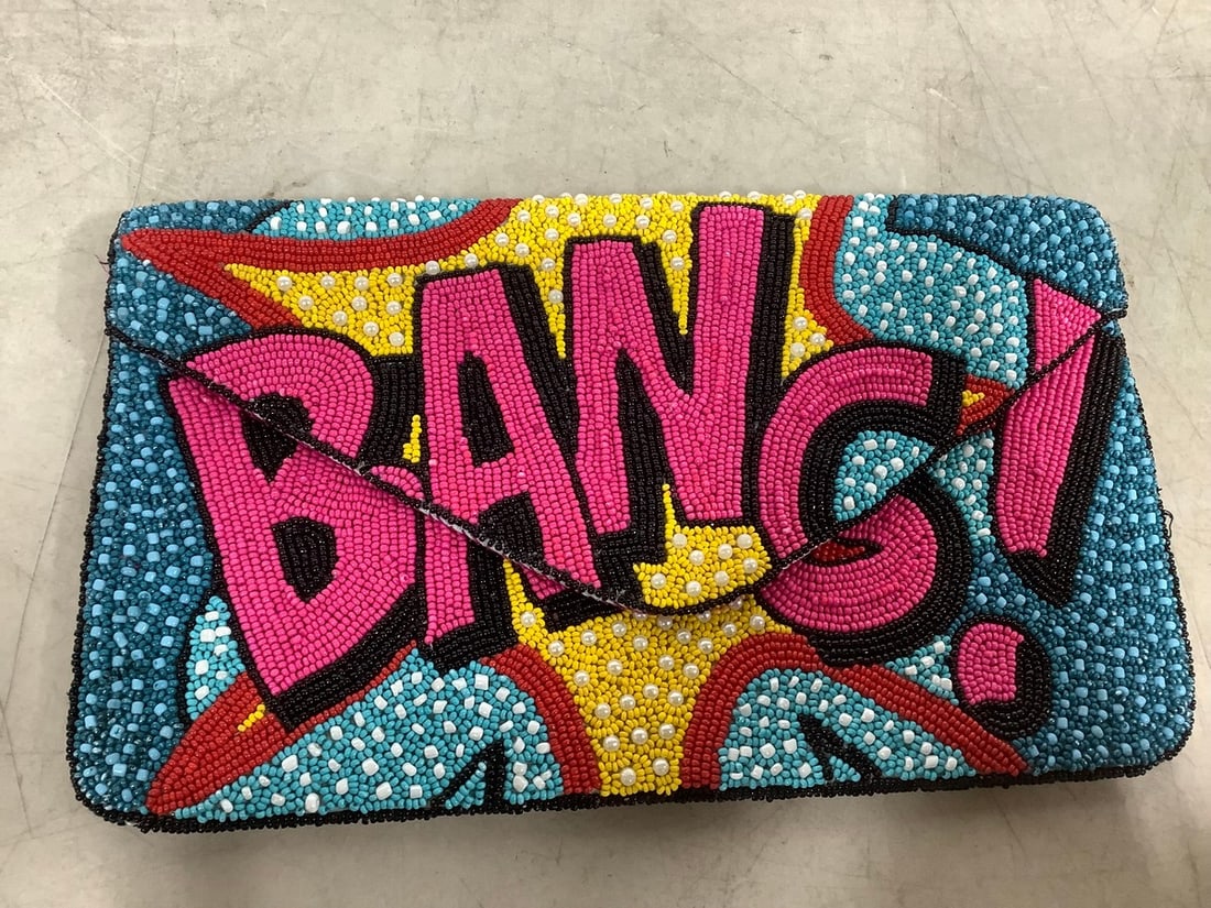 Ricki Designs Beaded Clutch: Ricki Designs Beaded Clutch