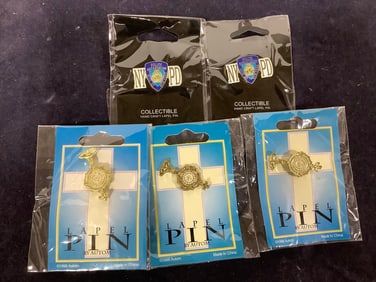 NYPD and Lapel Pins