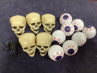Various Halloween Trinkets