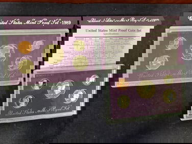 1989 U.S. Mint Proof Sets