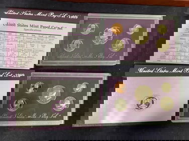 1989 U.S. Mint Proof Sets