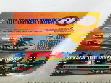 1994 Texaco Toy Tanker, and Sunoco Toy Truck