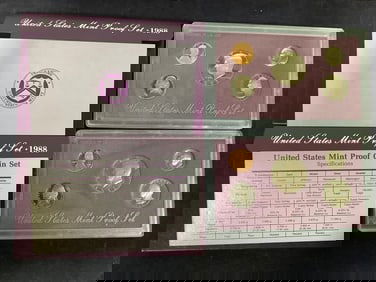 1988 U.S. Mint Proof Sets