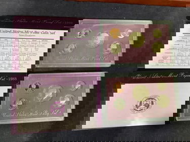 1988 U.S. Mint Proof Sets