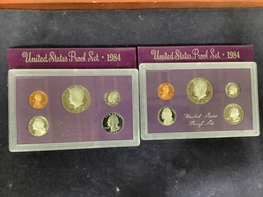 1984 U.S. Proof Coin Sets