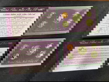 1991 U.S. Mint Coin Sets