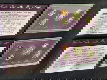 1991 U.S. Mint Coin Sets