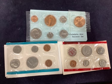 Philadelphia Mint Souvenir Coin Sets