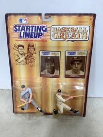Starting Lineup Collectibles - Mickey Mantle and Joe Dimaggio