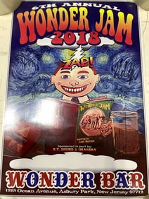 Wonder Jam 2018 Advertising Poster with Signature (13inx19in)