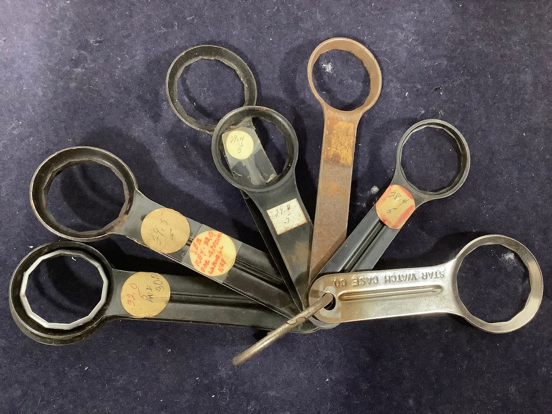 Vintage Watch Maker Wrenches: Vintage Watch Maker Wrenches