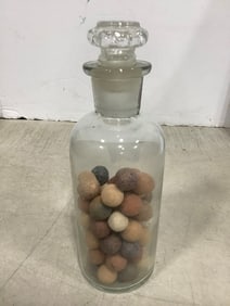 Vintage Clay Marbles