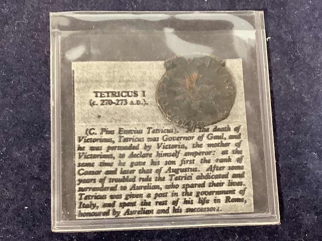 Tetricus Coin (270-273 A.D.) (1 of 1)