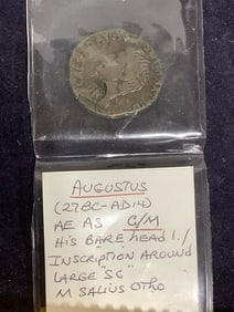 Augustus Coin (27BC-AD14)