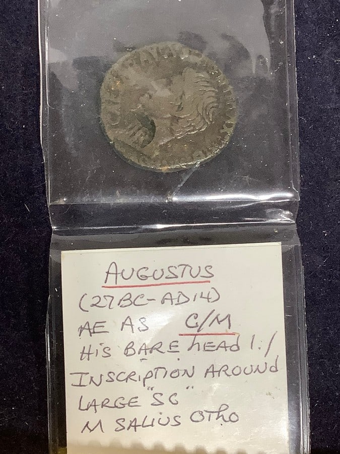 Augustus Coin (27BC-AD14): Augustus Coin (27BC-AD14)