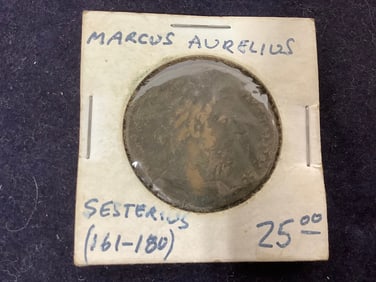 Marcus Aurelius Coin (161-180 A.D.)