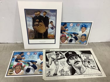 Various Baseball Prints