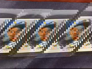 Ken Griffey Jr. Baseball Cards (3.5inx5in)