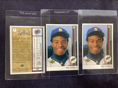 Ken Griffey Jr. Baseball Cards (3.5inx5in)
