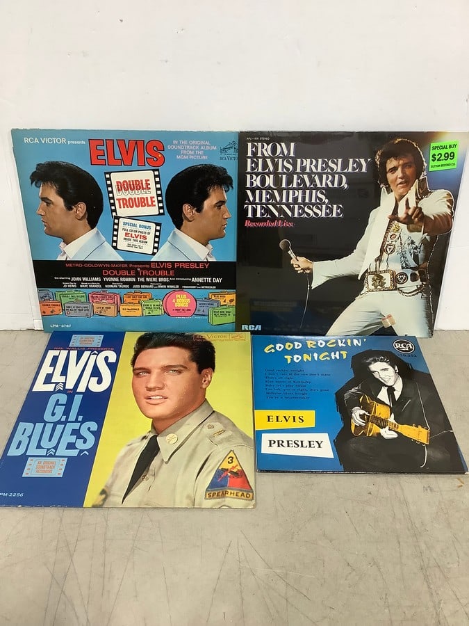 Elvis Presley records (1 of 1)