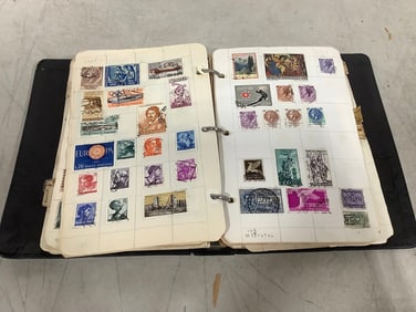 Vintage foreign stamps