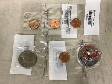 Various proof coins