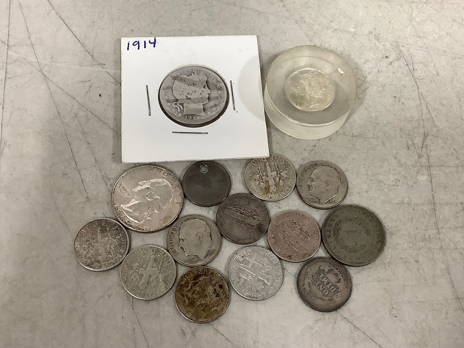Various silver coins (1 of 1)
