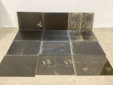 Vintage glass negatives