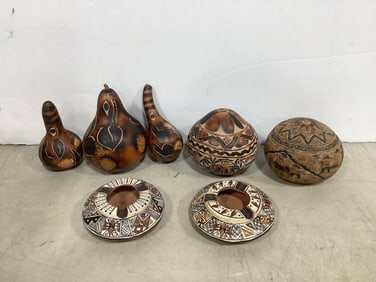 Peruvian handmade Ashtrays and more