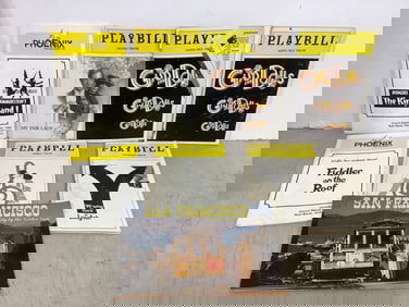 Various show booklets