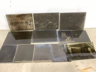 Vintage glass negatives
