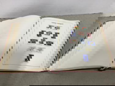 United Nations stamp album