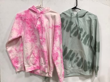 Paperbacks Tie dye hoodies(S)