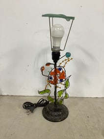 Art deco lamp(19in.tall)