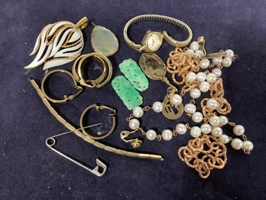 Various Costume Jewelry (Earrings, Necklaces, and more)