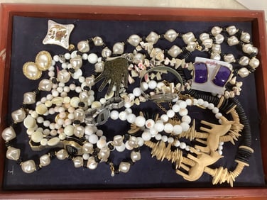 Various Costume Jewelry (Earrings, Necklaces, and more)